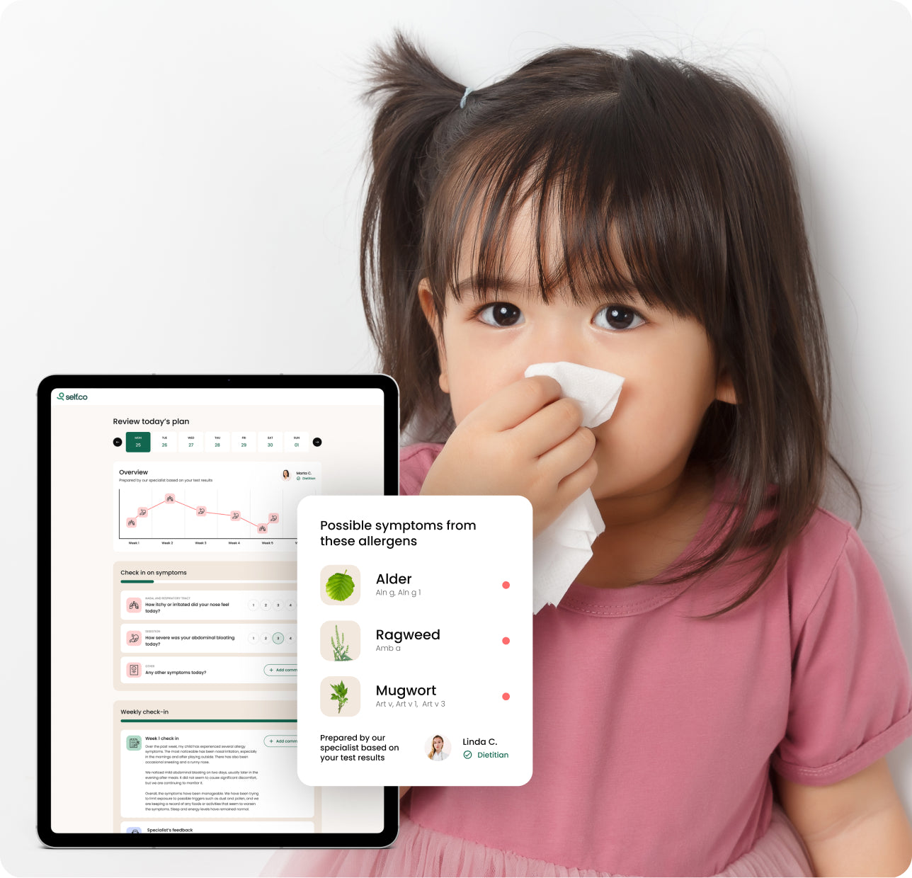 Track your child's allergies as they grow