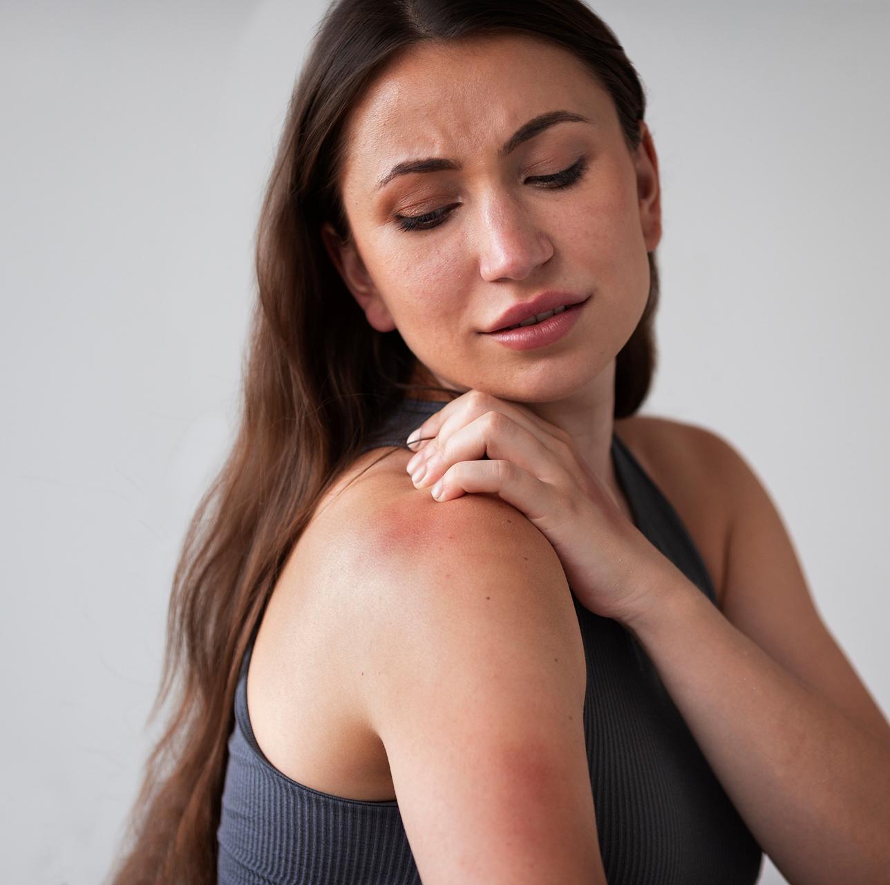 Person with symptoms